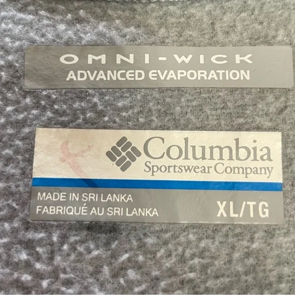 Columbia Omni-Wick advanced evaporation sweatshirt. - Picture 3 of 3